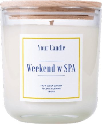 Your Candle ŚWIECA SOJOWA WEEKEND W SPA 210 ml - YOUR CANDLE