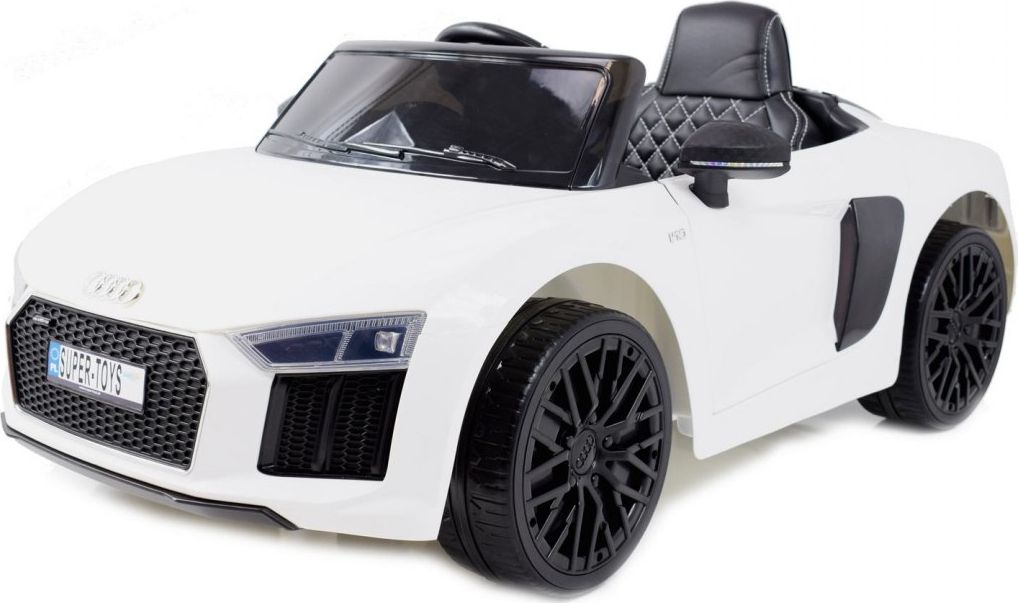 Import SUPER-TOYS ORYGINALNE AUDI R8 SPYDER W NAJLEPSZEJ WERSJI, MIĘKKIE SIEDZENIE, PILOT 2.4 GHZ/ 2198