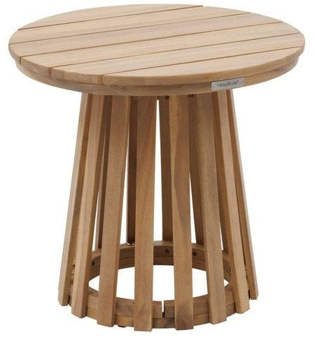 Stolik ogrodowy z drewna akacji, Ø 50 cm, OSUNA