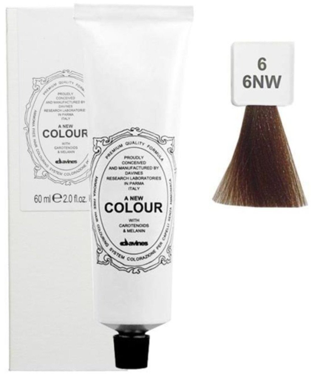 Davines, A New Colour, Permanent Hair Dye, 6 , 60 ml For Women