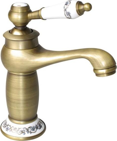 Bateria umywalkowa YokaHome Retro stojąca złoty