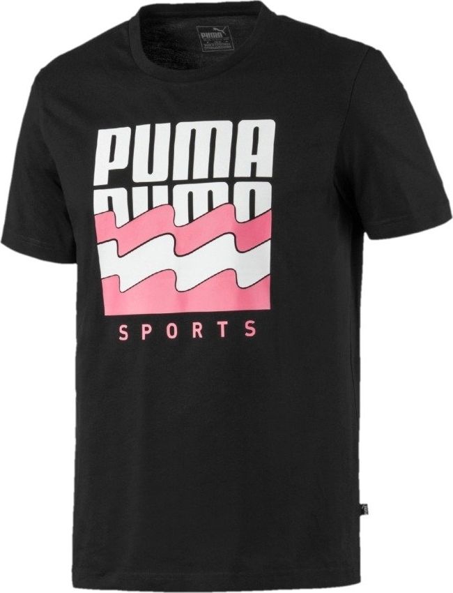 Puma Koszulka męska PUMA SUMMER GRAPHIC TEE BLACK XL