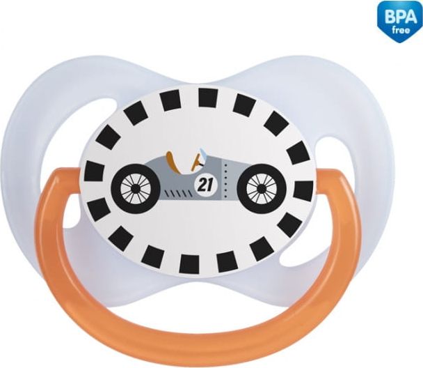 Canpol Smoczek 0-6 m symetryczny Racing, niebieski 22/571 Canpol babies