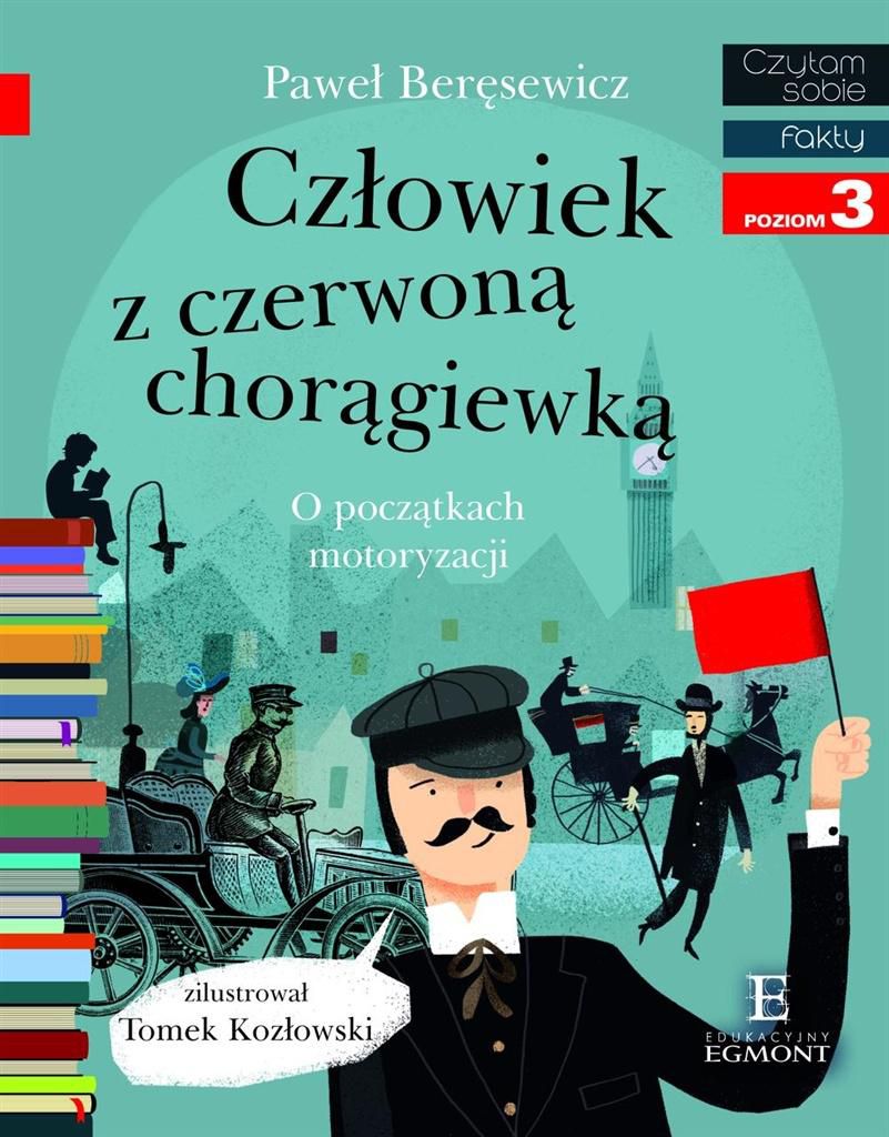 Czytam sobie - Człowiek z czerwoną chorągiewką - 153619