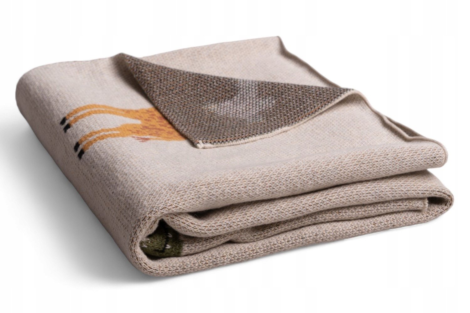 Kocyk RAINBOW z bawełny 80x100