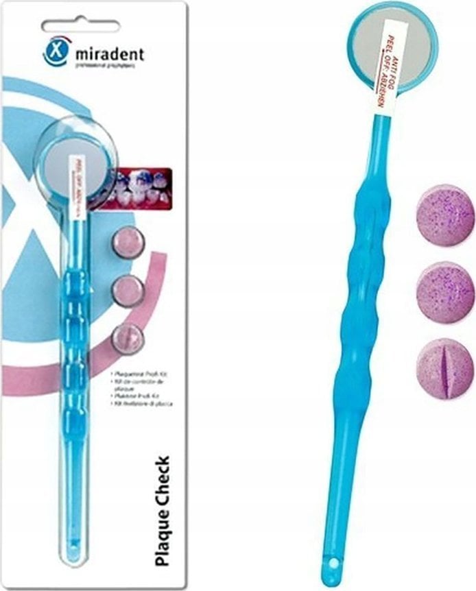 Miradent MIRADENT PLAQUE CHECK - lusterko + 3