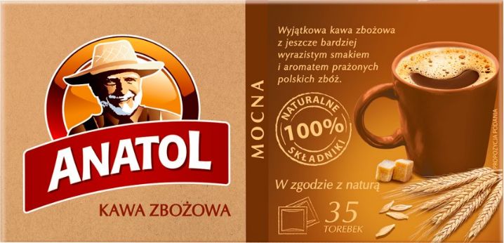 Delecta KAWA ZBOŻOWA EKSPRESOWA ANATOL MOCNA 147G 14006