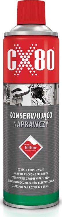 CX80 CX80 Płyn konserwująco-naprawczy TEFLON 500 ml