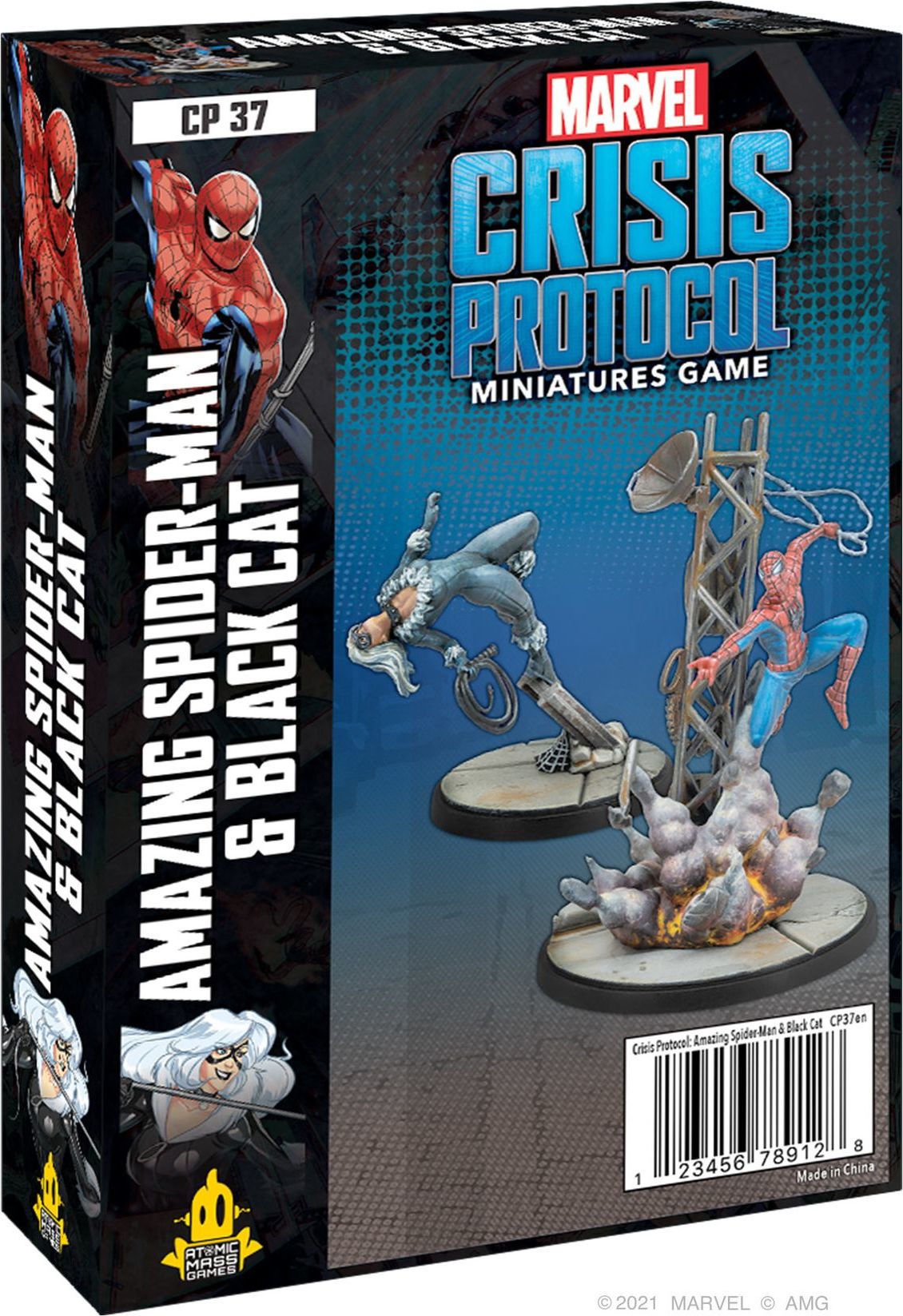 Atomic Mass Games Dodatek do gry Marvel: Crisis Protocol - Amazing Spider-Man & Black Cat