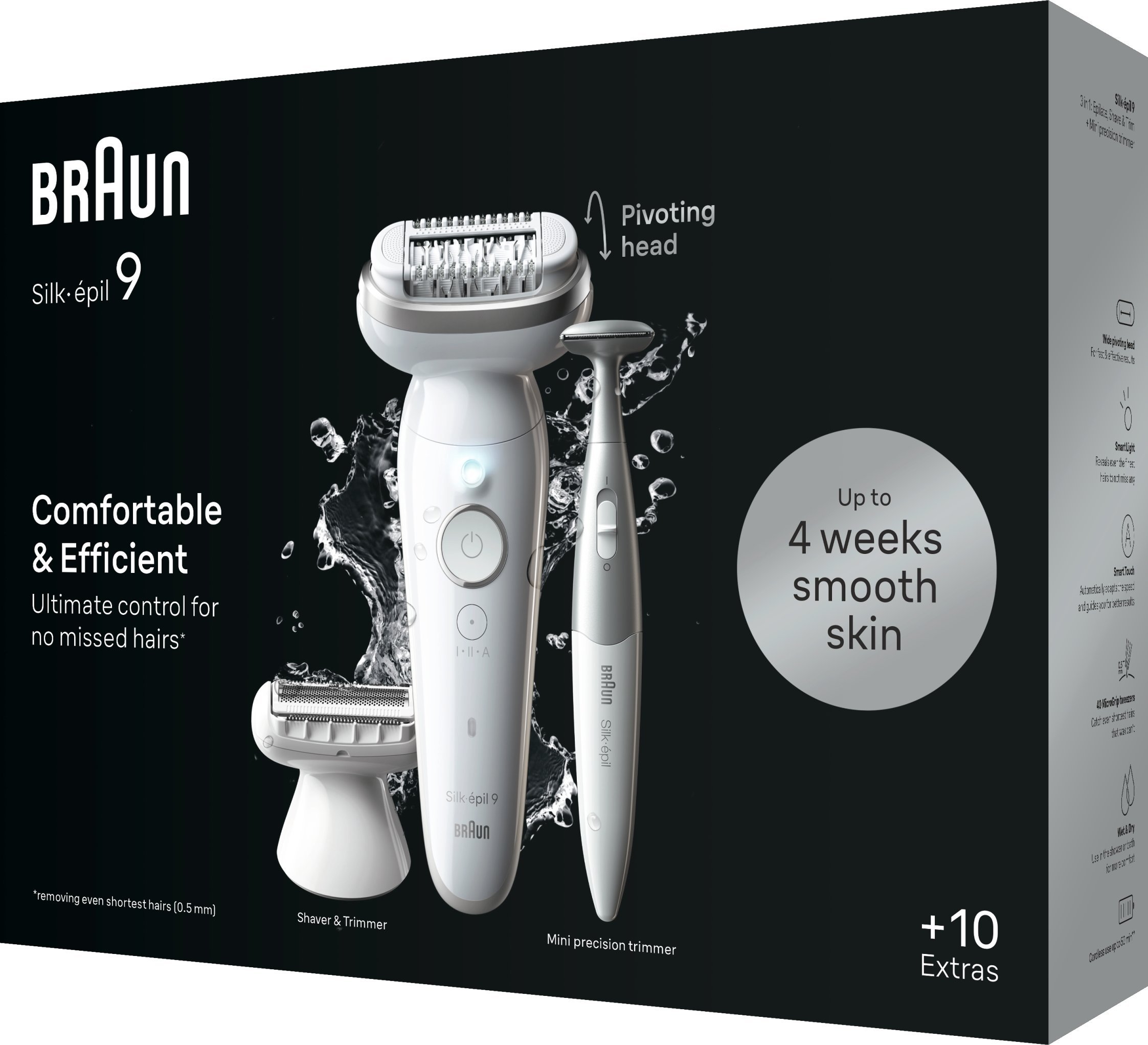 Depilator Braun Epilator BRAUN SES9-241