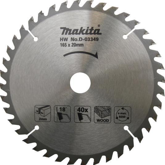 Makita Piła tarczowa MD-03349 165 x 20 mm