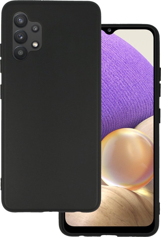 BACK CASE MATT DO SAMSUNG GALAXY A32 4G CZARNY