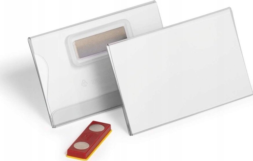 Durable DURABLE Namensschild m Magnet verdrehsicher 54x90mm 25er PAK