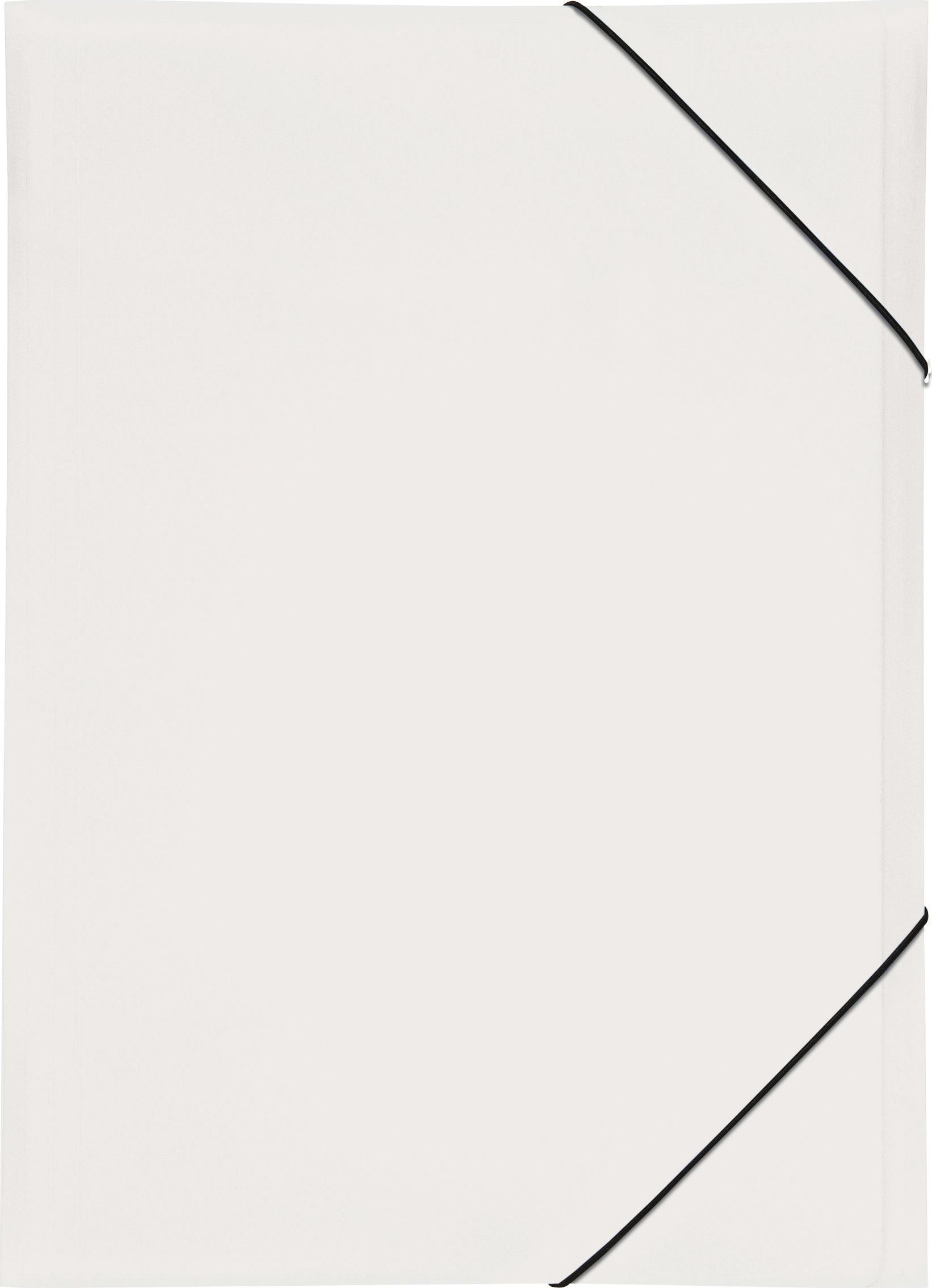 Pagna Teczka A4 PP 3 Einschlagklappen weiß