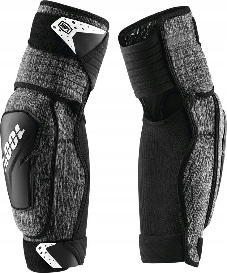 100% Ochraniacze na łokcie 100% FORTIS Elbow Guard Heather Grey Black roz. S/M (NEW 2022)