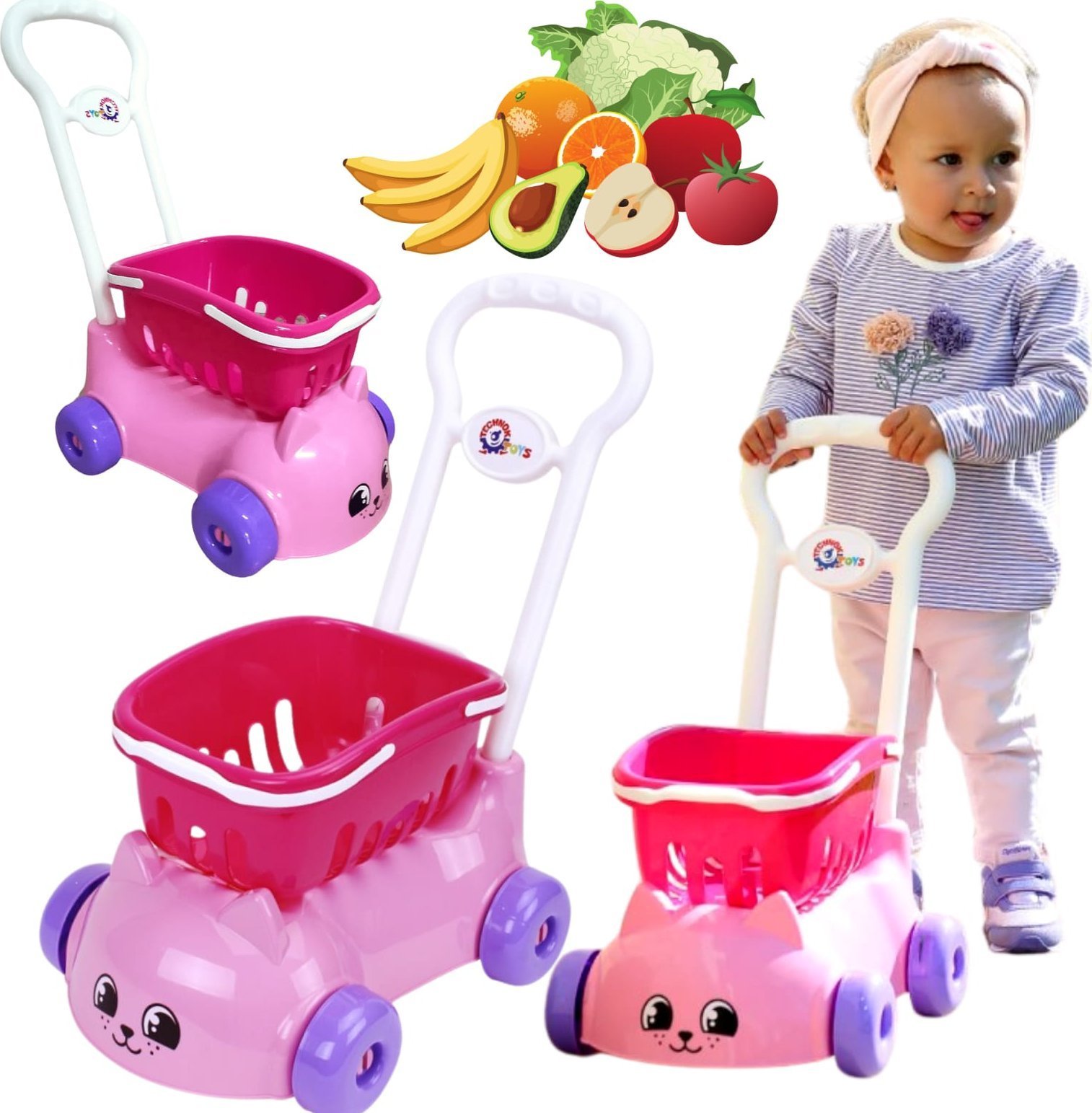 Technok Wózek sklepowy TechnoK 7587