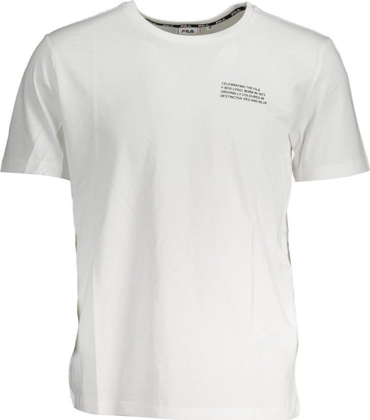 Fila FILA T-SHIRT Z KRÓTKIM RĘKAWEM MĘSKI BIAŁY 2XL