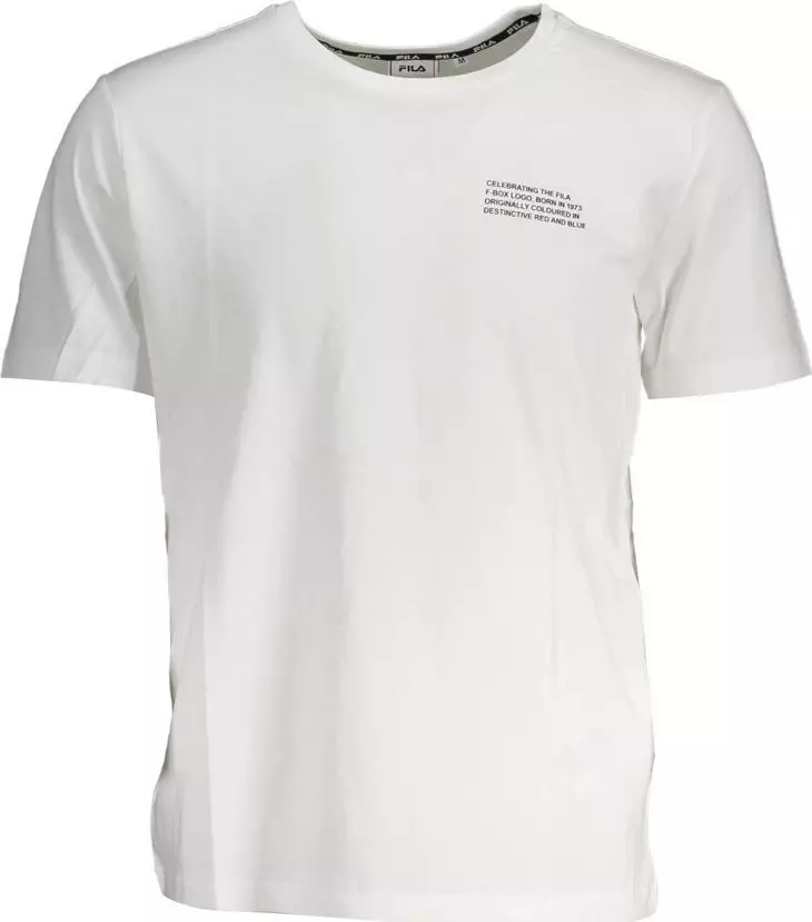 Fila FILA T-SHIRT Z KRÓTKIM RĘKAWEM MĘSKI BIAŁY 2XL