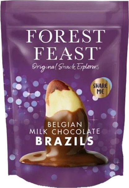 Forest Feast milk chocolate-coated Brazil nuts, 270 g