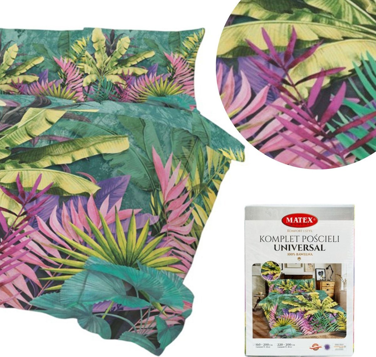 Multitex Pościel 160 x 200 Bawełniana UNIVERSAL MATEX 9