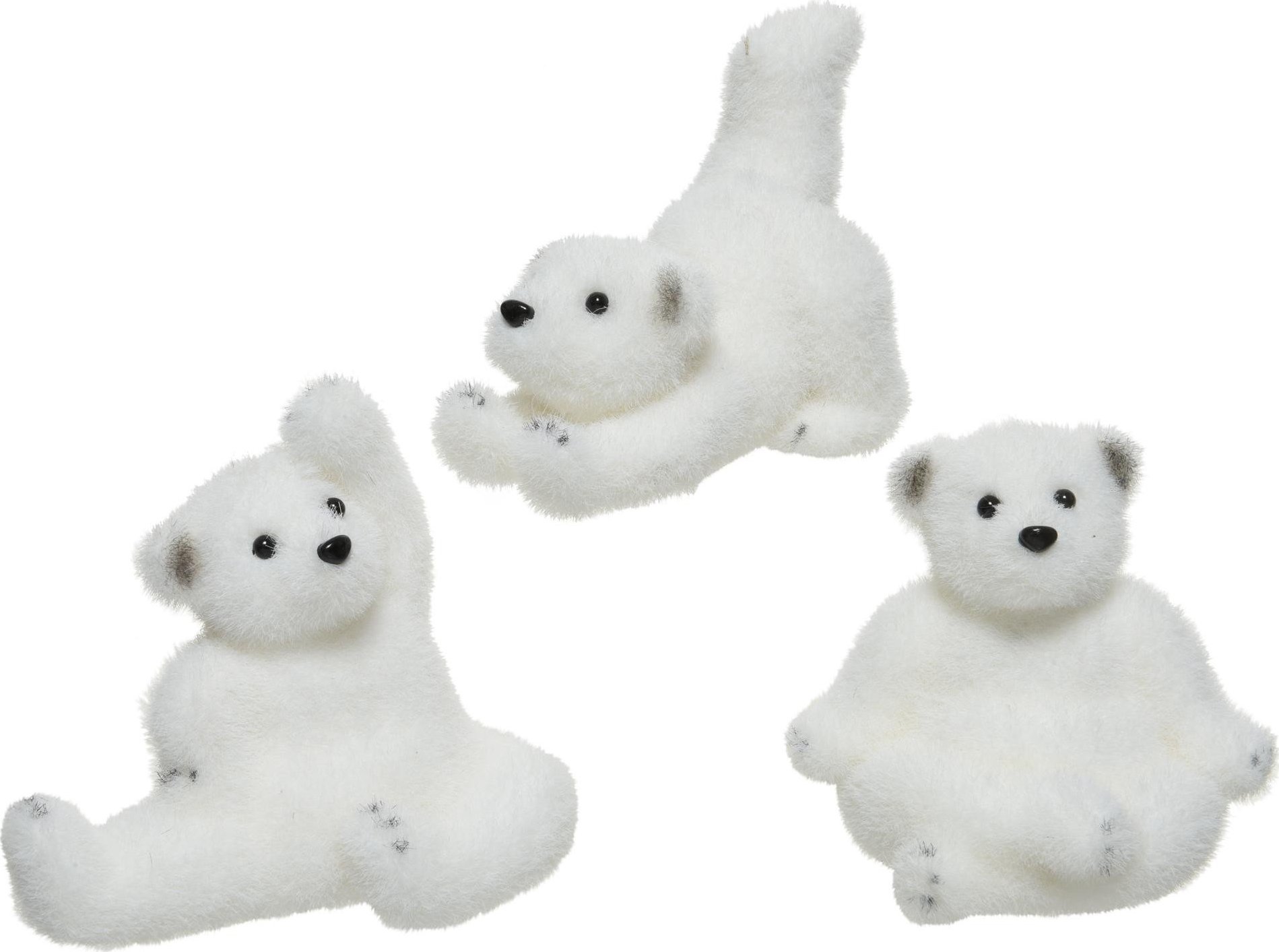 Zawieszka na choinkę niedźwiedź polarny biały