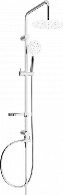 Zestaw prysznicowy Mexen Mexen X67 kolumna prysznicowa chrom/biała - 798676791-00