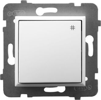 Ospel Łącznik Aria krzyżowy biały (ŁP-4U/m/00)