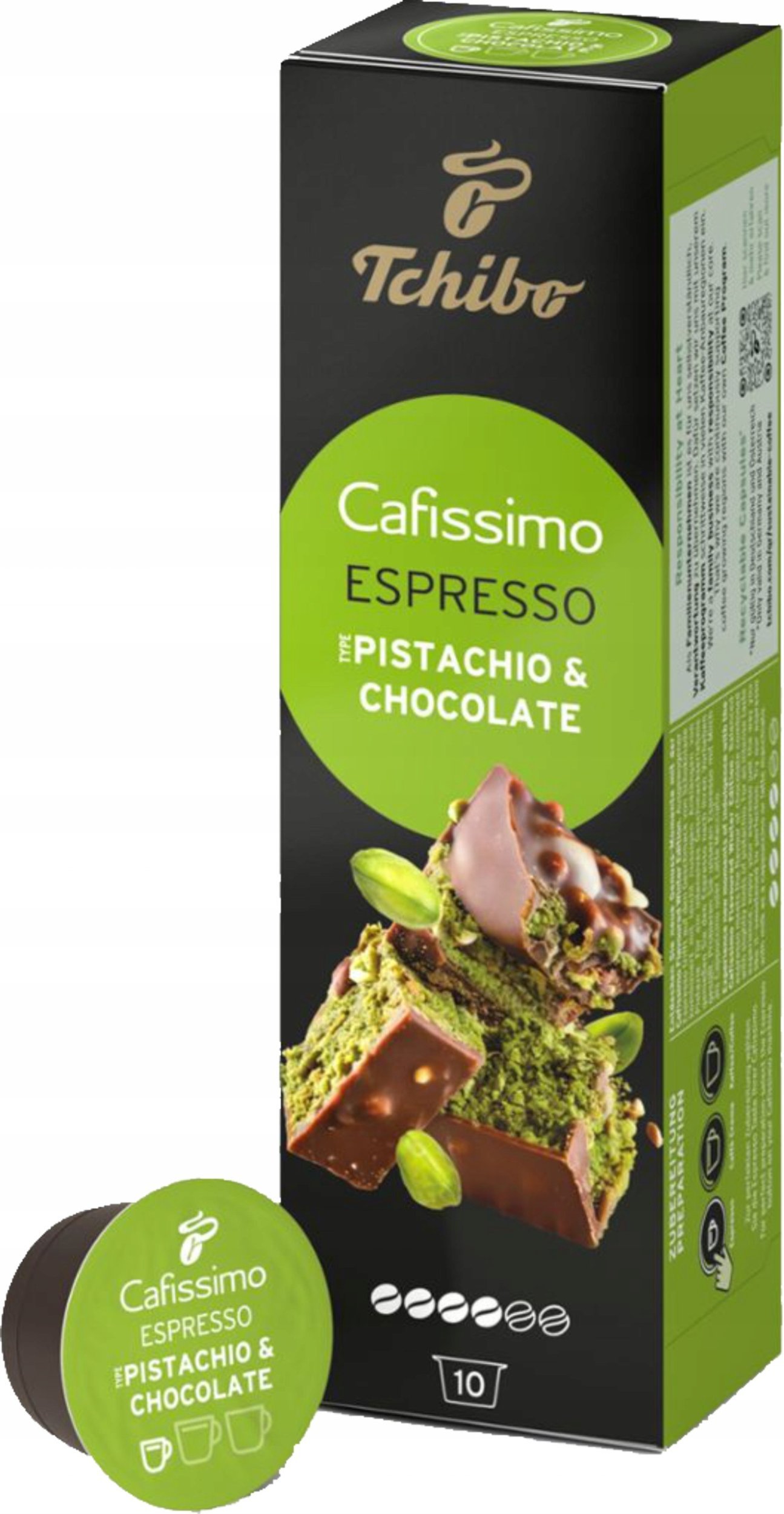 Tchibo Kapsułki Cafissimo Pistacchio Chocolate 10 szt.