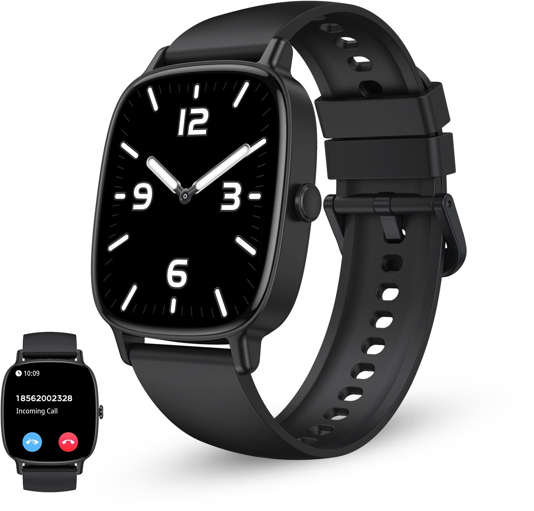 Ksix Smartwatch PULSE, Black