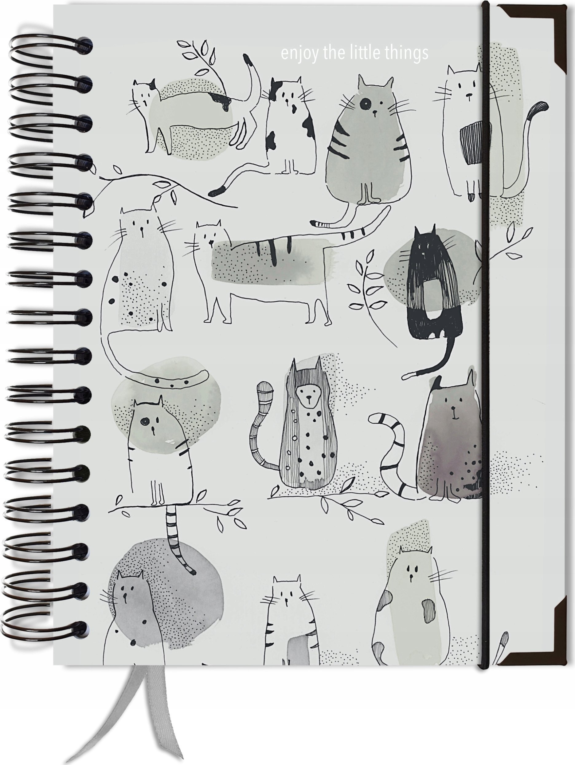 TadaPlanner Bullet journal 180 stron TaDa Planner notes zeszyt A5+ pamiętnik w kropki