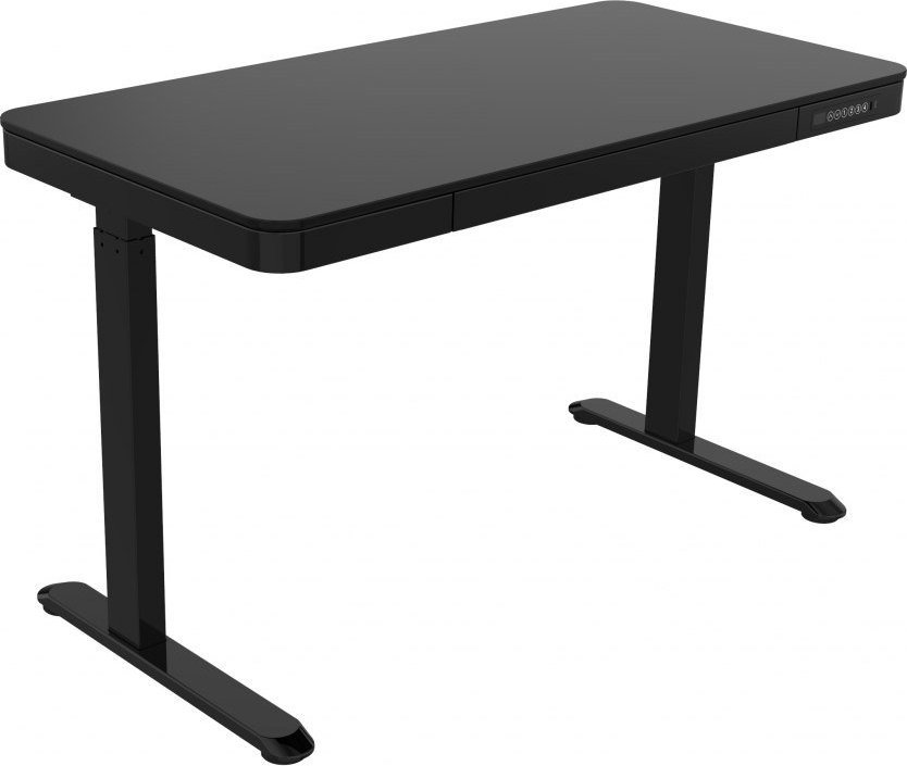 Biurko Tuckano ET119W-C Czarne 120.4 cm x 60.4 cm