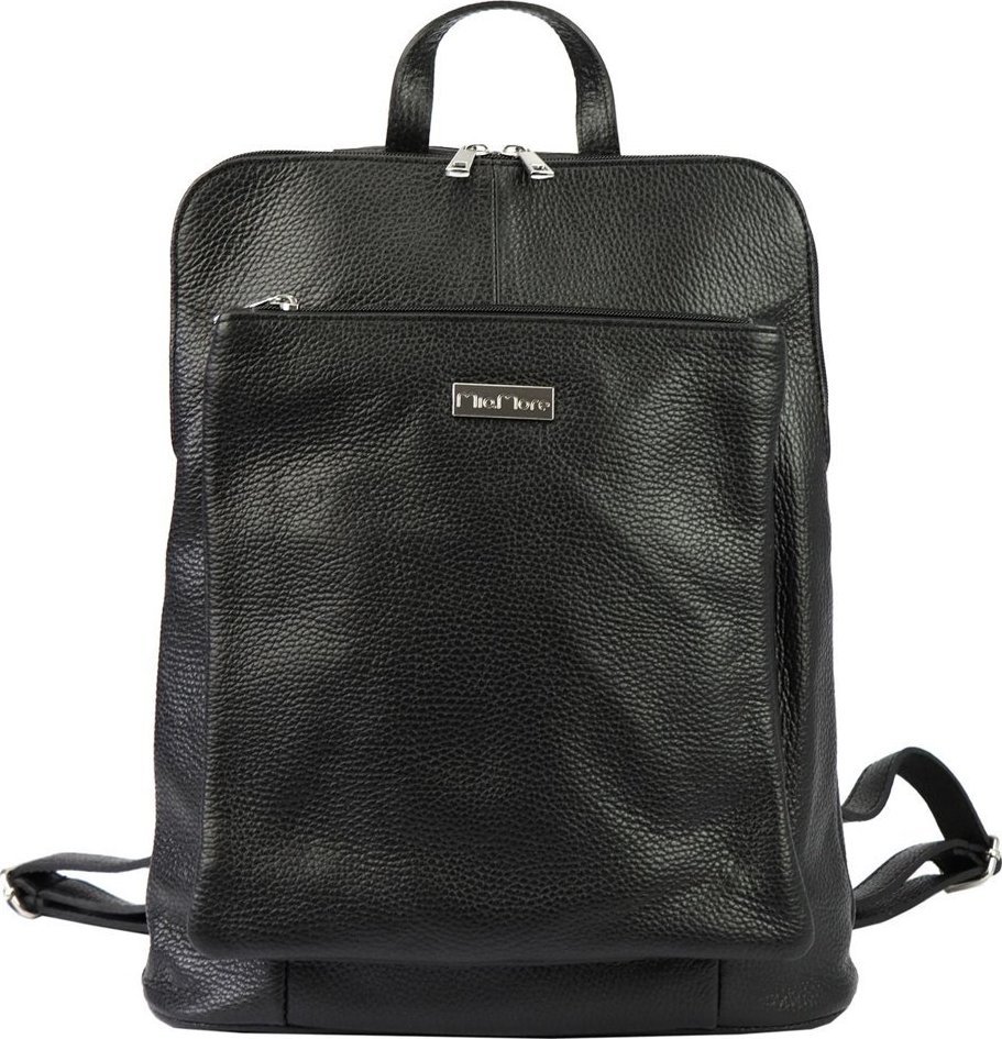 MiaMore Duży elegancki damski plecak skórzany od MiaMore NoSize