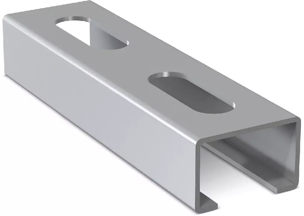 Profil montażowy typ W1,25 (28x18x1,25 mm) dł. 2000 mm