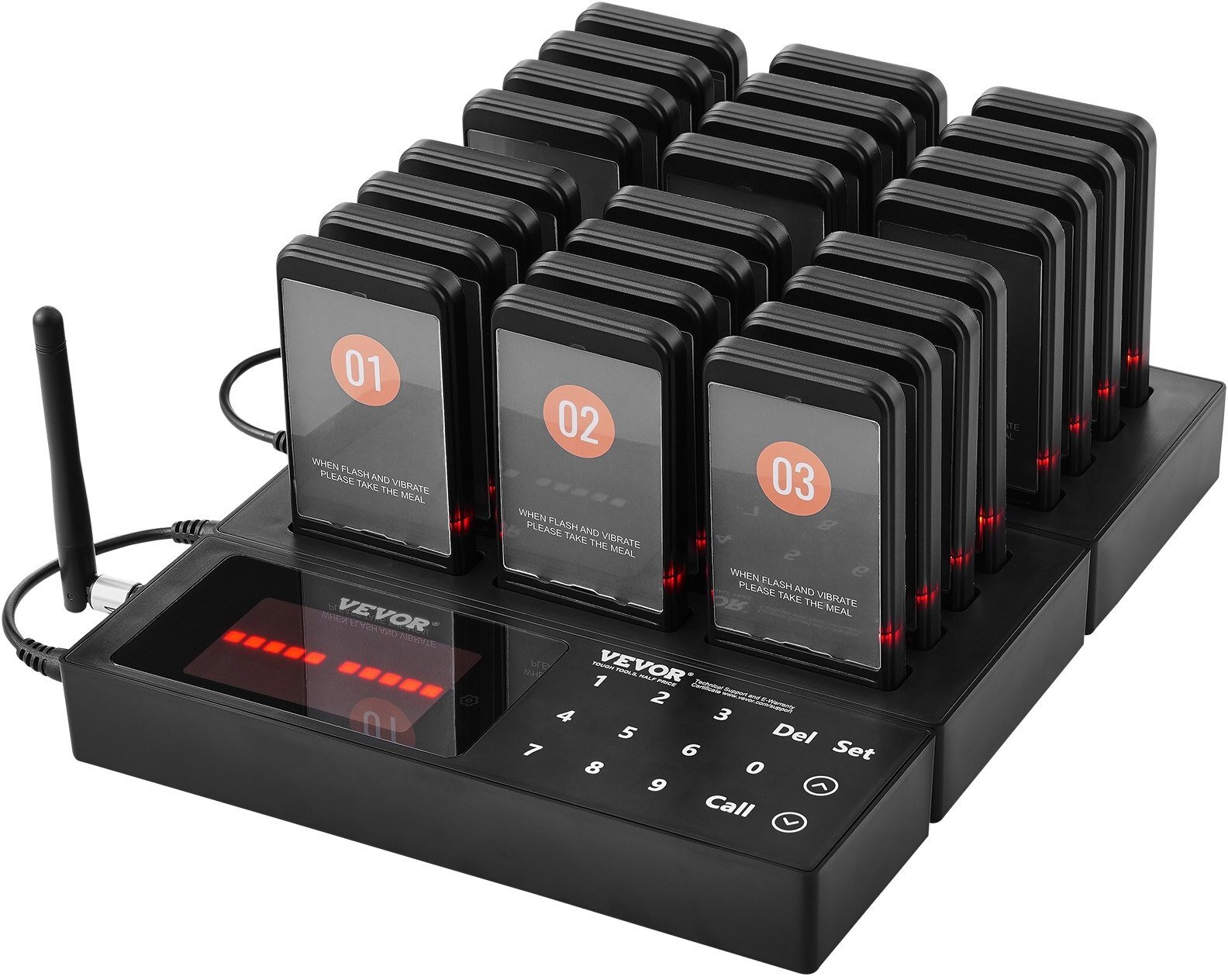 Pager Restauracyjny System Przywoławczy Pager 24 szt.