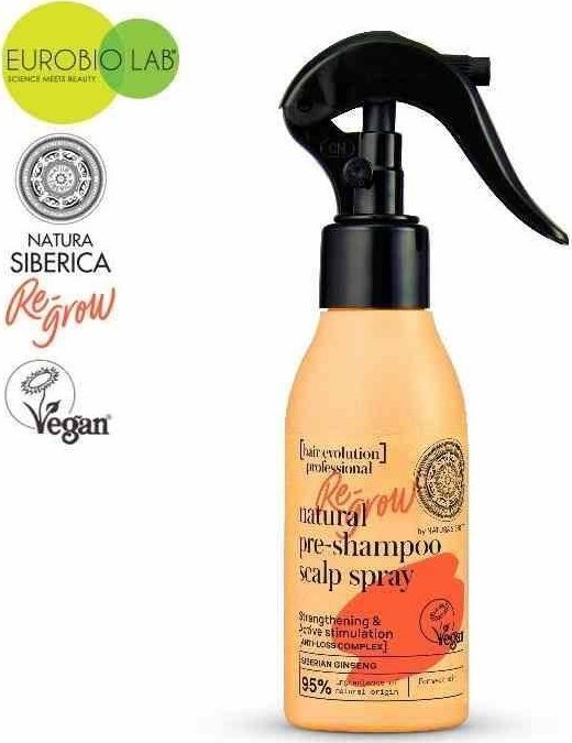 Natura Siberica SIBERICA Spray do skóry głowy RE-GROW Wzmocnienie i aktywna stymulacja wzrost Hair Evolution
