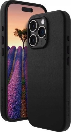 dbramante dbramante1928 Roskilde 2 MagSafe - skórzana obudowa ochronna do iPhone 16 Pro kompatybilna z MagSafe (black)