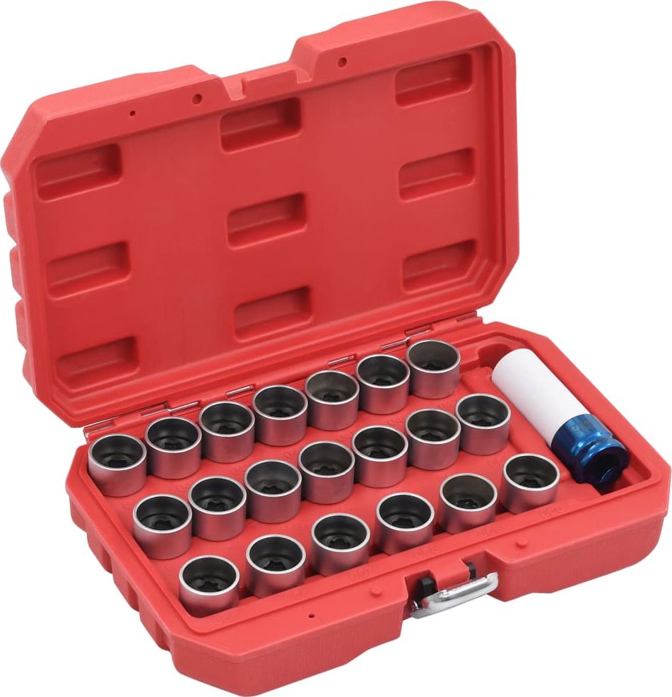 vidaXL 21-częściowy zestaw narzędzi do blokowania kół, BMW (210484)