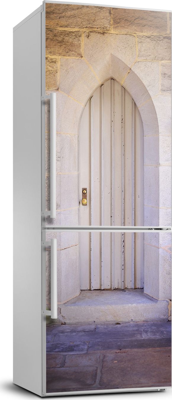 Tulup Naklejka samoprzylepna na lodówkę 60x180 cm Drzwi do marzeń