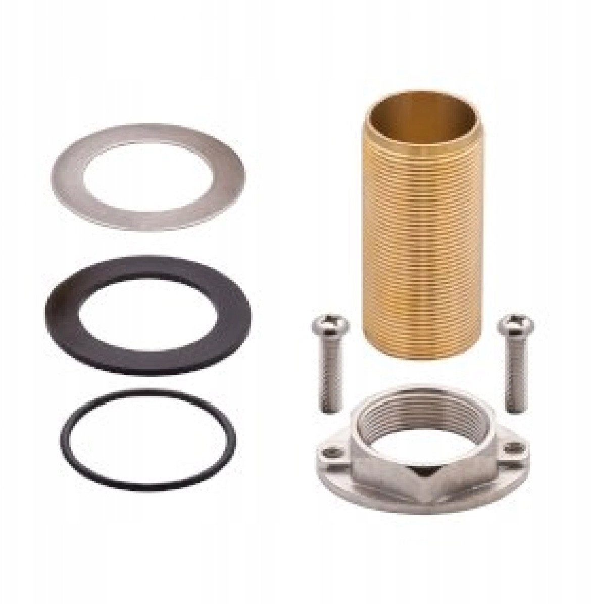 Cersanit KOMPLET MONTAŻOWY BATERII UMYWALKOWEJ I BIDETOWEJ ELIO, LUVIO (S951-094)