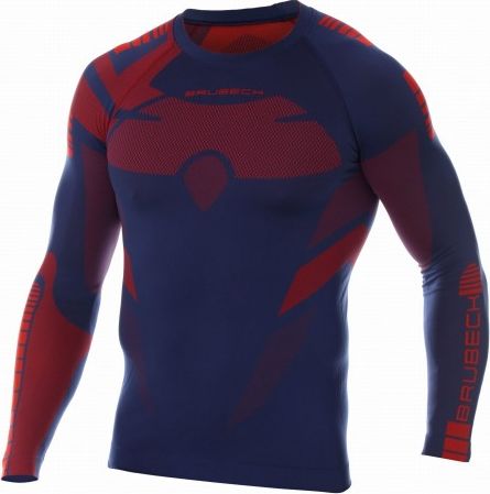 Brubeck Koszulka męska Dry granatowa r. XL (LS13080)