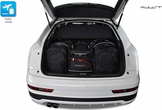 KJUST AUDI Q3 2011-2018 TORBY DO BAGAŻNIKA 4 SZT uniwersalny