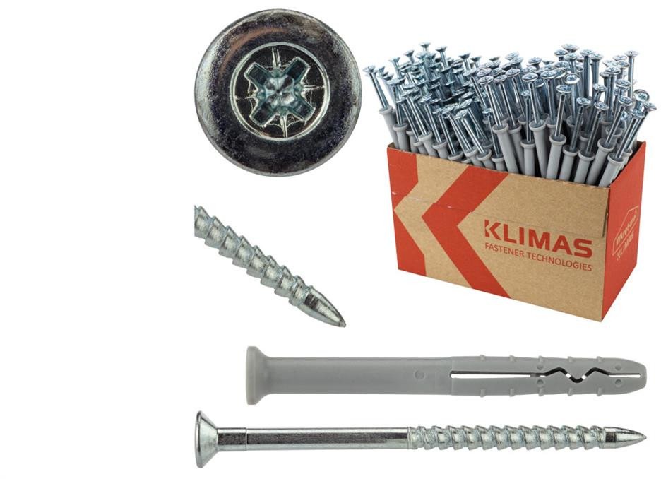 Kołki rozporowe szybkiego montażu SM 8x100 Wkręt-met /100szt./