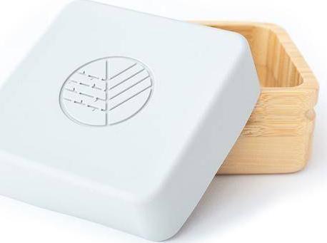 ECO RASCALS ECORASCALS Bambusowe pojemniki na przekąski 2 szt szaro-różowe one size