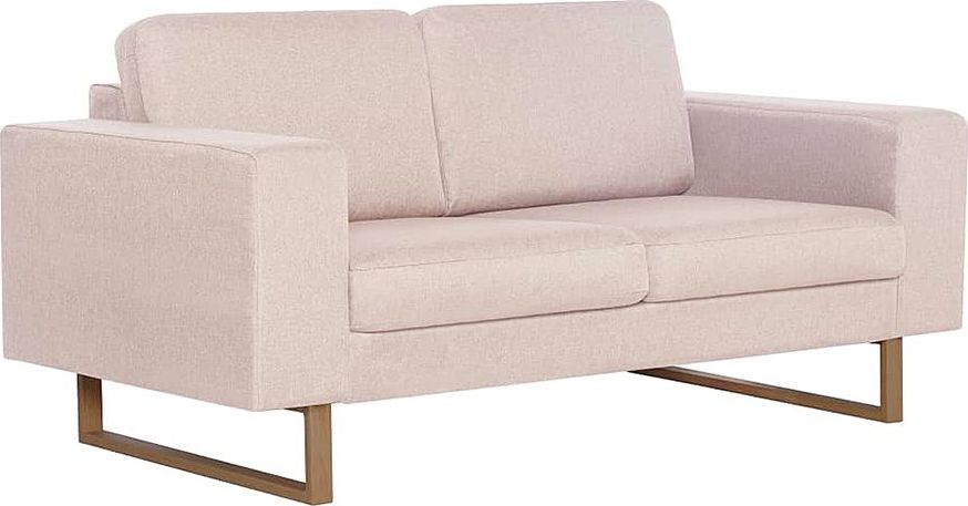 Elior Elegancka dwuosobowa sofa Williams 2X - kremowa