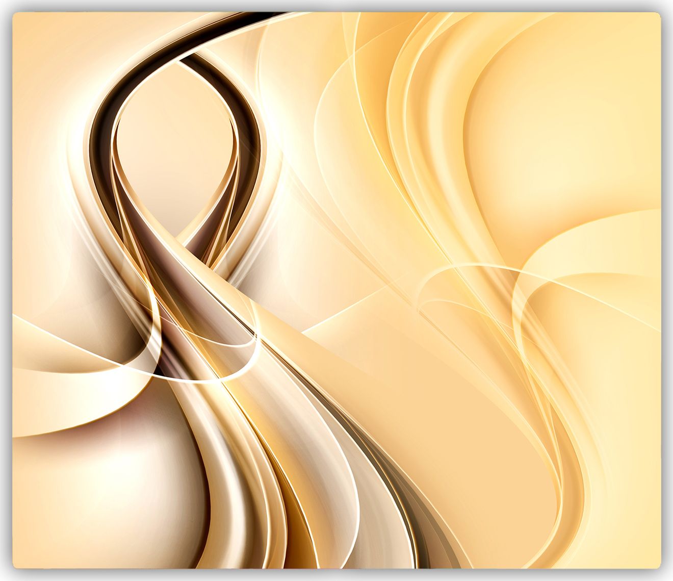 Deska do krojenia Tulup szklana Abstrakcja fale 43 60x52cm