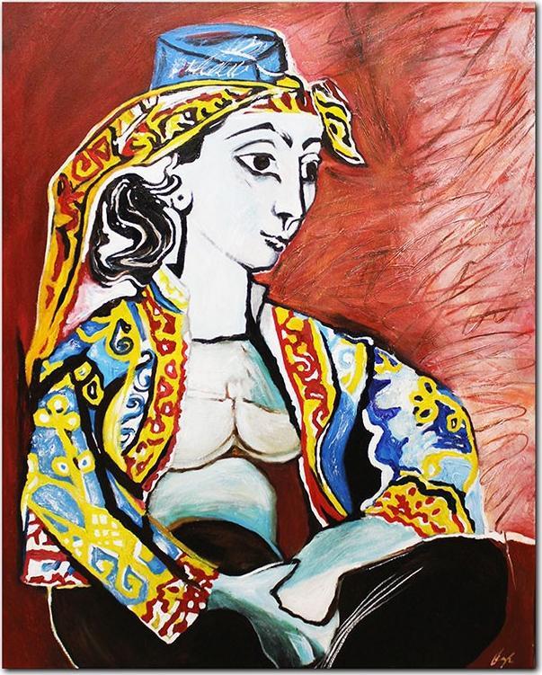 ART-POL Obraz olejny ręcznie malowany Pablo Picasso kopia