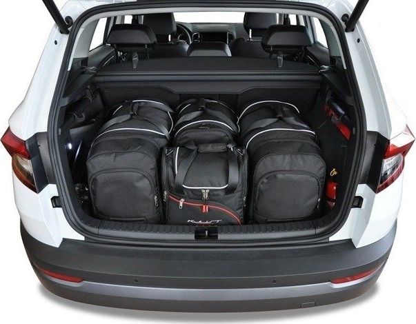 KJUST SKODA KAROQ 2017+ TORBY DO BAGAŻNIKA 4 SZT uniwersalny