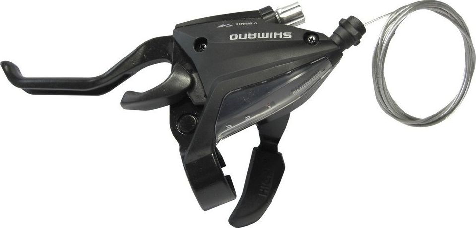 Shimano Dźwignia Shimano przerzutki-hamulca ST-EF500 3-rzędowa czarna uniwersalny