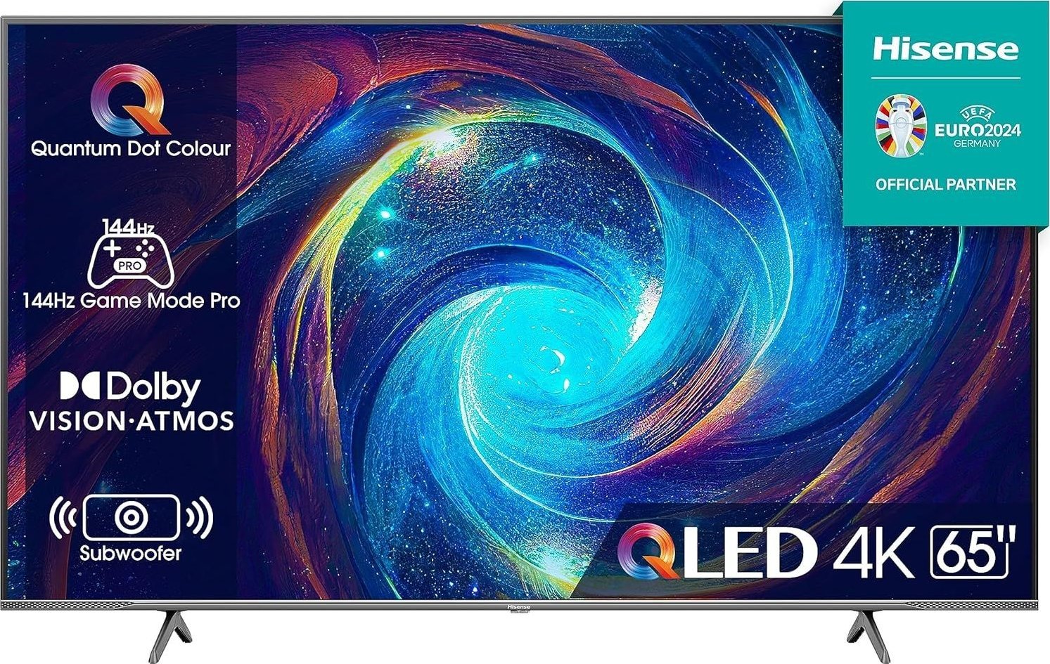 Telewizor Hisense Telewizor Hisense 65E77KQ PRO 65" QLED 144Hz Dolby Vision Smart TV HDMI2.1
