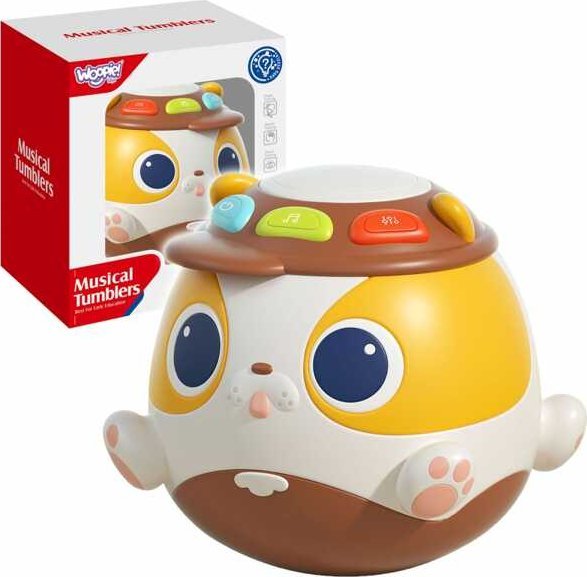 Woopie Interaktywna Grająca Kula Piesek Zabawka Muzyczna Edukacyjna